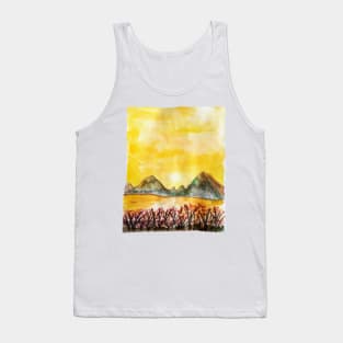 Golden Paradise Tank Top